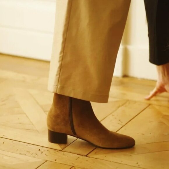 NWOT Anne Thomas Ankle Boots Softy Chestnut Sz 40 - Picture 2 of 8